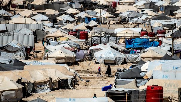 <p>Im nordsyrischen Gefangenenlager Al Hol brachte Nora Verhoeven ein Mädchen in einem Krankenhaus zur Welt.</p>