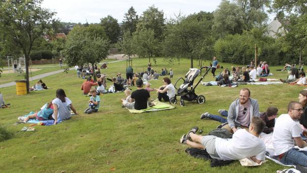 <p>Der Park Loten war am Sonntag zum ersten Mal Schauplatz der Veranstaltung.</p>