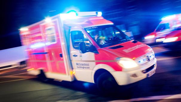 <p>Die Verletzten wurden ins Krankenhaus gebracht.</p>