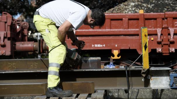 <p>Infrabel kann keine Arbeiten an einem Gleis durchführen, während das angrenzende Gleis in Betrieb bleibt.</p>