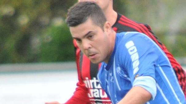 <p>Der FC Eupen (hier Rafael Vazquez) fuhr gegen Herve eine regelrechte Klatsche ein.</p>