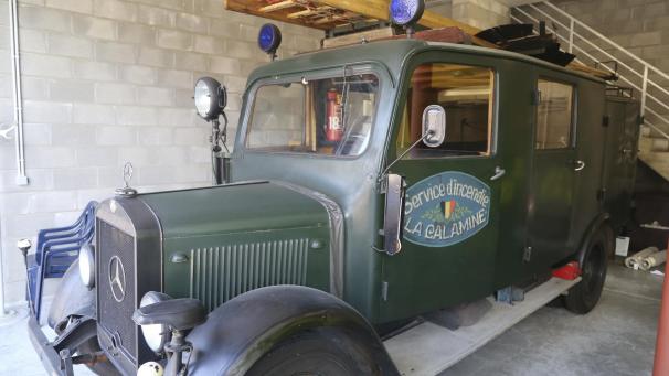 <p>Den grünen Mercedes 1500 L Baujahr 1940 hat die deutsche Wehrmacht am Altenberg liegengelassen. Der Oldtimer ist der ganze Stolz der Kelmiser Feuerwehr.</p>
