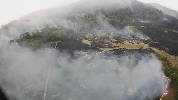 <p>In Brasilien wüten die schwersten Waldbrände seit Jahren.</p>