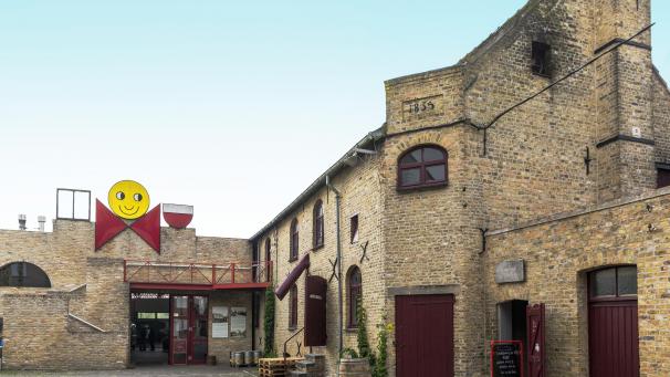 <p>Das erste Gebäude der Brauerei in Esen wurde 1835 errichtet.</p>