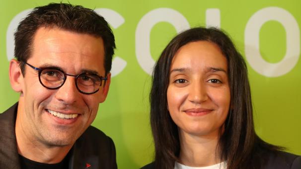 <p>Jean-Marc Nollet und Rajae Maouane als einziges Duo für die Co-Präsidentschaft von Ecolo.</p>