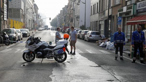 <p>In dieser Straße in Molenbeek endete die Verfolgungsjagd.</p>
