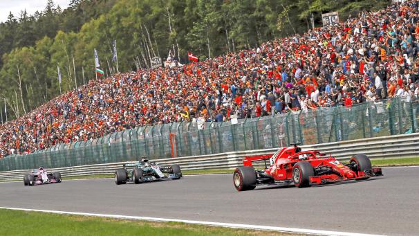<p>Mülltrennung ist neuerdings bei der Formel 1 in Spa-Francorchamps angesagt an Zuschauerplätzen mit einem hohen Besucheraufkommen, so wie hier im Bereich „Combes“.</p>