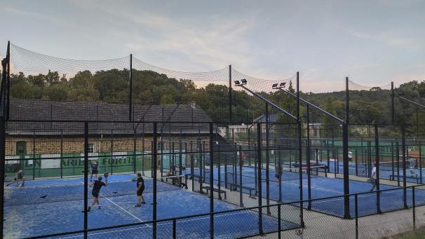 <p>Die Padelanlage im Eupener Tennisklub.</p>