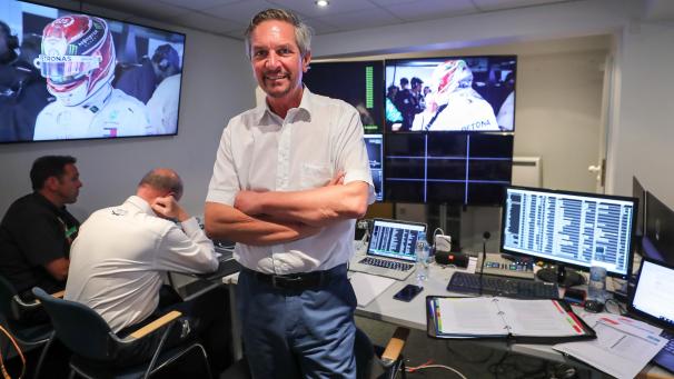 <p>Gerd Ennser ist der Vorsitzende des Kollegiums der Sportkommissare beim Belgien-GP in Spa-Francorchamps.</p>