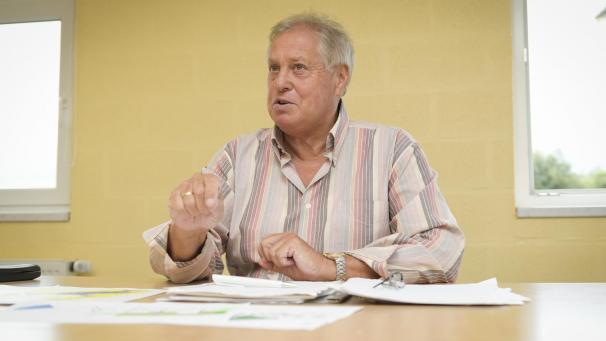 <p>Hans-Dieter Laschet drei Legislaturperioden lang Bürgermeister der Gemeinde Raeren.</p>