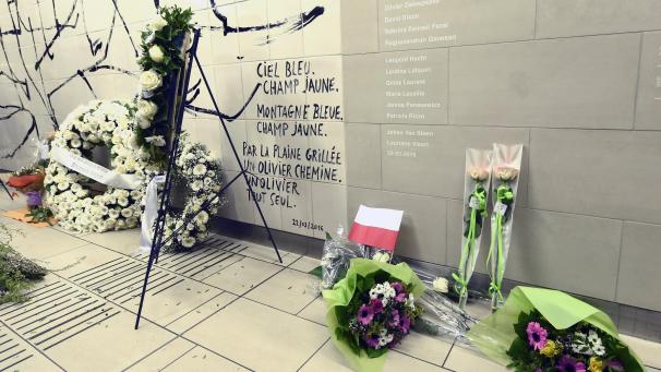 <p>Drei islamistische Selbstmordattentäter hatten sich am 22. März 2016 inmitten von Menschenmengen in der Metrostation Maelbeek im Brüsseler Europaviertel (Foto) und am Landesflughafen von Zaventem in die Luft gesprengt</p>