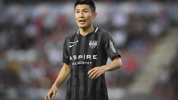 <p>Angreifer Yuta Toyokawa</p>