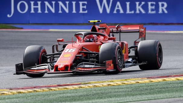 <p>Charles Leclerc (Ferrari) gewann in Spa-Francorchamps das erste Formel-1-Rennen seiner Karriere.</p>