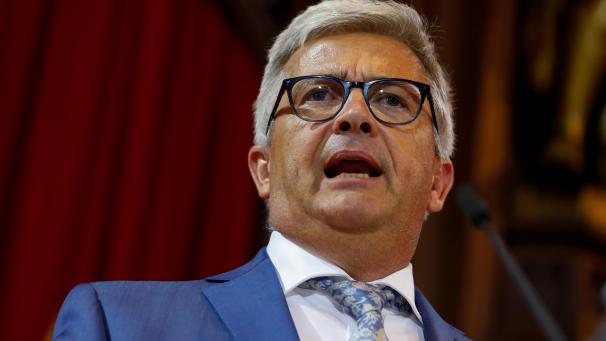 <p>Der ehemalige Präsident des flämischen Parlaments, Kris Van Dijck</p>
