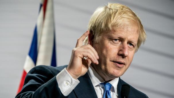 <p>Boris Johnson will laut Medien Backstop mit Kontrollzentren verhindern</p>