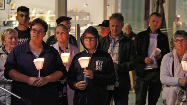 <p>Der Lichterzug fand vergangenes Jahr erstmals in St.Vith statt.</p>