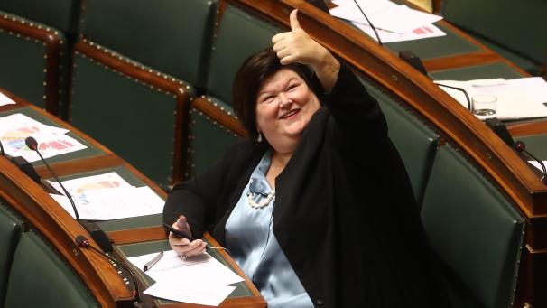 <p>„Menschen, die zu Lebzeiten ihre Organe spenden, leisten etwas Außergewöhnliches“, sagt Maggie De Block.</p>