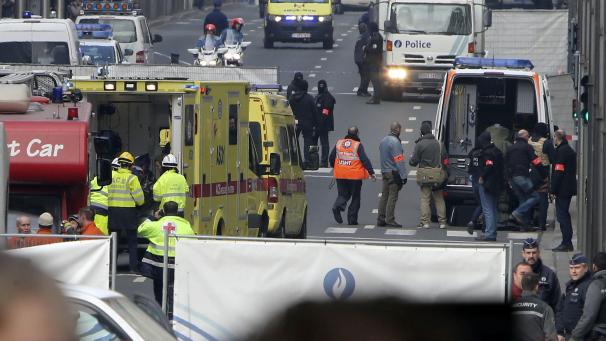 <p>In der U-Bahn-Station Maelbeek starben 16 Menschen. 130 Personen wurden verletzt.</p>