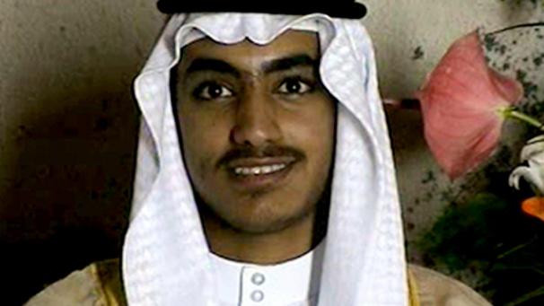 <p>Das von der CIA am 01.11.2017 (Ortszeit) zu Verfügung gestellte Archiv-Video-Standbild zeigt Hamsa bin Laden bei seiner Hochzeit.</p>