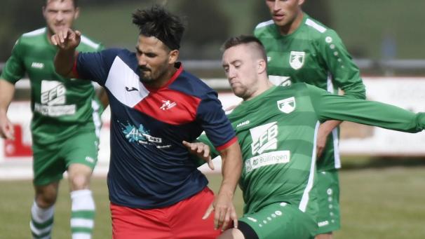 <p>Tayfur Demirkazan (l., hier noch im Elsenborner Trikot) und der RFC Welkenraedt kommen noch nicht in Fahrt.</p>