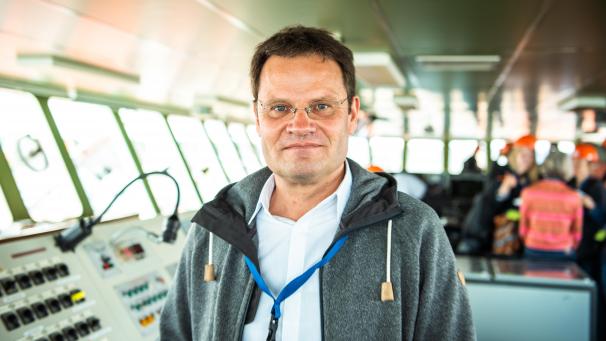 <p>Markus Rex, Leiter des Forschungsteams auf dem Forschungsschiff „Polarstern“</p>
