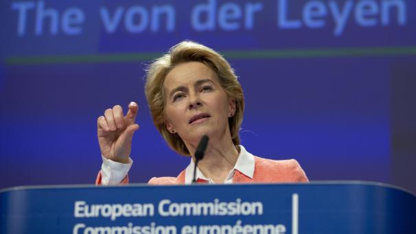 <p>Ursula von der Leyen stellt während einer Pressekonferenz in der Brüsseler EU-Zentrale ihr Team von Kandidaten für die EU-Kommission vor. Sie hat eine klare Vorstellung, was die „europäische Lebensweise“ ausmacht.</p>