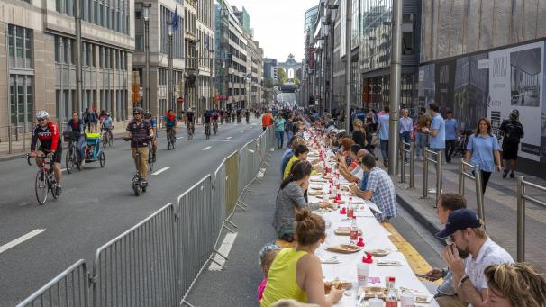 <p>So sah es am Sonntag in Brüssel aus.</p>