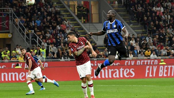 <p>SOCCER : AC Milan vs Inter Milan - Serie A - 09_21_2019</p>