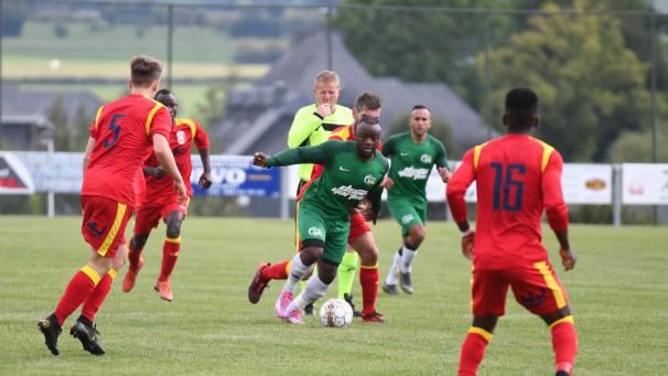 <p>Joel Mololi ließ die Ameler an einen Punktgewinn glauben.</p>
