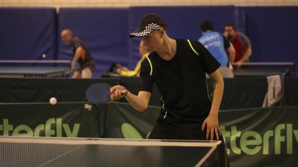 <p>Joey Radermacher (D4) sieht im Tischtennis sowohl eine sportliche als auch eine soziale Bereicherung.</p>