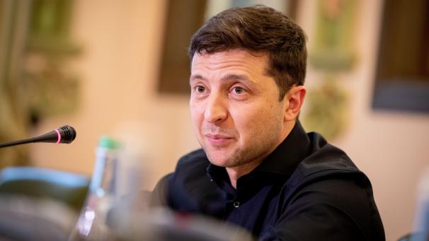 <p>„Es gab keine Erpressung. Das war kein Teil des Gesprächs“, sagte Wolodymyr Selenskyj.</p>