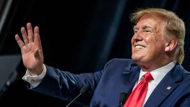 <p>Präsident Trump gibt sich trotz des wachsenden Drucks siegessicher.</p>