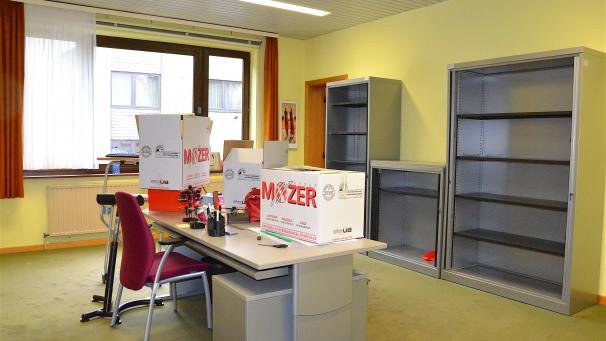 <p>Zwei Büroräume werden vorerst weiter zur Verfügung stehen.</p>