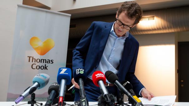 <p>Thomas Cook CEO Jan Dekeyser.</p>