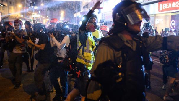 <p>In Hongkong mobilisieren die Proteste gegen Chinas Einfluss seit Monaten Zehntausende Menschen.</p>