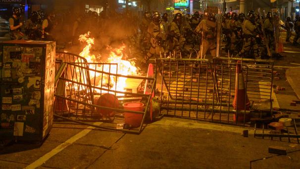 <p>In Hongkong mobilisieren die Proteste gegen Chinas Einfluss seit Monaten Zehntausende Menschen.</p>