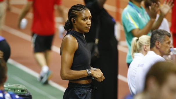 <p>Die Ruhe vor dem Sturm: Nafi Thiam während einer Trainingseinheit der belgischen Mannschaft in Doha</p>
