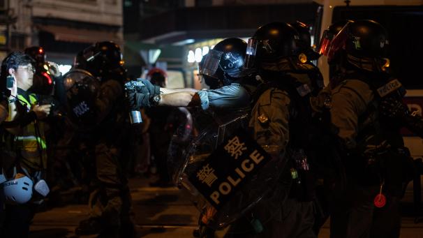 <p>In Hongkong ist es bei den Protesten zu Eskalationen gekommen.</p>