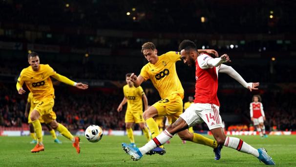 <p>Arsenal London war einfach zu stark für Standard Lüttich.</p>