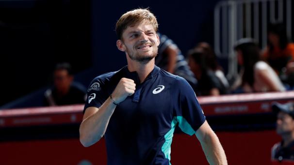 <p>David Goffin erreichte mühelos das Halbfinale in Tokio.</p>