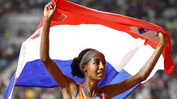 <p>Sifan Hassan aus den Niederlanden ist Teil des Nike Oregon Projects. Sie gewann in Doha Gold über 1.500 und 10.000 Meter.</p>