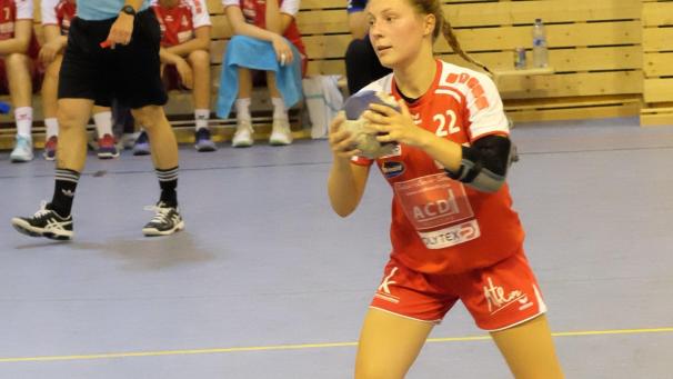 <p>Lauranne Beckers traf am Samstag 14 Mal.</p>
