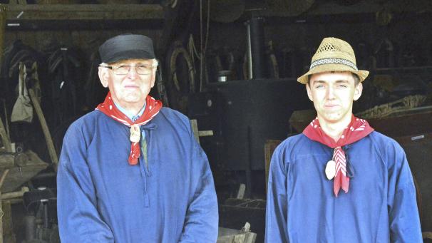 <p>Aloys und Gary Jost haben das Museum auf Mirfelderbusch aufgebaut.</p>