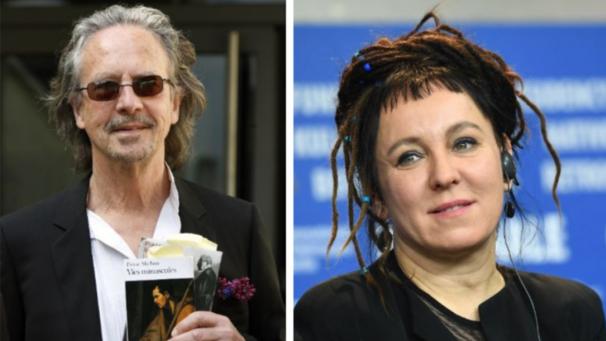 <p>Peter Handke und Olga Tokarczuk erhalten beide den Literaturnobelpreis.</p>