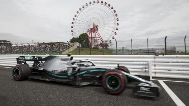 <p>Der Finne Valtteri Bottas während der ersten Trainingsrunde.</p>