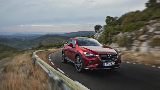 <p>Rollt seit Sende September auf den Straßen: der Mazda CX-30.</p>