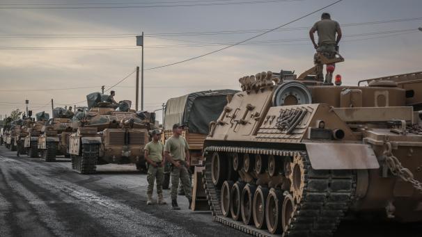 <p>Trotz Friedensnobelpreisverleihung: Die Türkei im Krieg gegen die Verbündeten des Westens, die Kurden der YPG.</p>