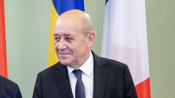 <p>Der französische Außenminister Jean-Yves Le Drian.</p>