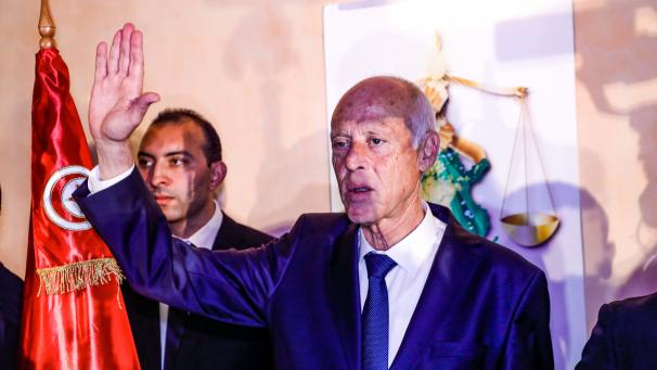 <p>Kais Saied ist der neue Präsident Tunesiens.</p>