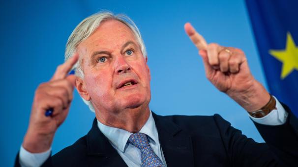 <p>EU-Unterhändler Michel Barnier wertete die Gespräche positiv</p>